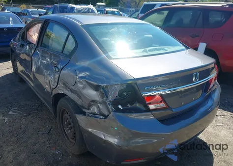 2014 Honda Civic Lx z USA, uszkodzony, nr VIN 19XFB2F55EE047963